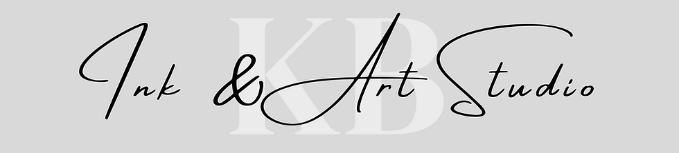 Ink & Art Studio banner, Kirsty Bowe, books